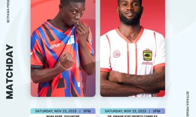 Asante Kotoko travel to Sogakope for Legon Cities clash as Nations FC face Karela United at Abrankese