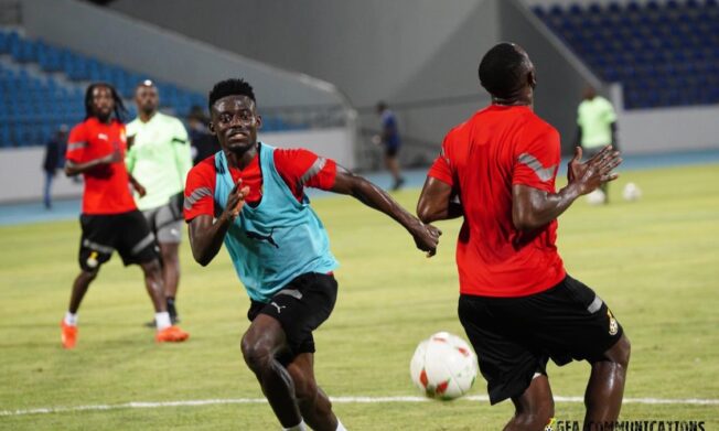 PHOTOS: Ghana train at Omnisports stadium for Comoros qualifier