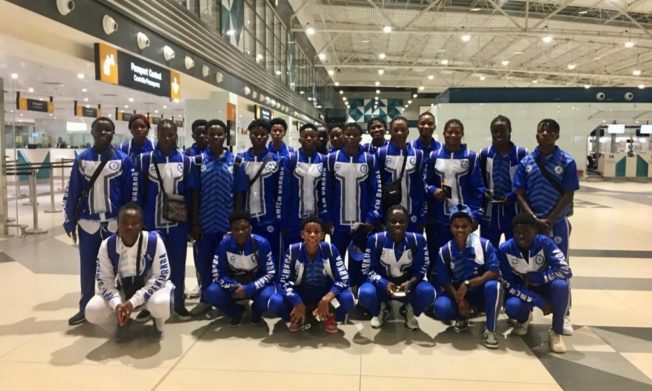 Ampem Darkoa Ladies arrive in Benin City for WAFU B Champions League qualifiers