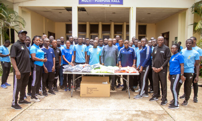 Referees receive new sets of uniforms ahead of start of 2023/24 league season