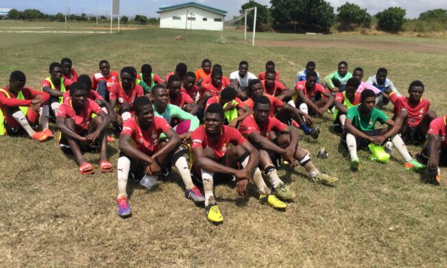 National U-15 team open camp on December 21