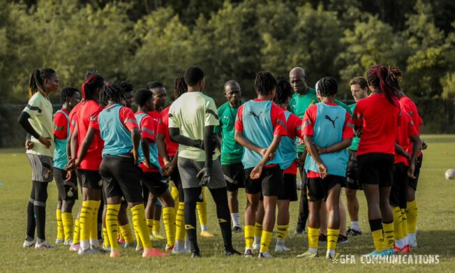 Black Queens hold first training in Accra ahead of Namibia qualifier