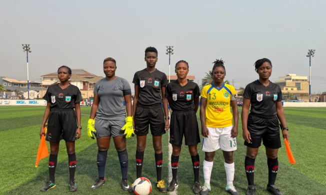 Match Officials for Women's FA Cup Round of 64