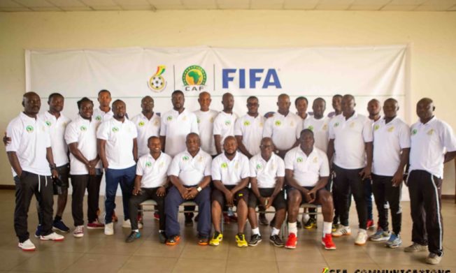 Third CAF License B Refresher Course end at Prampram