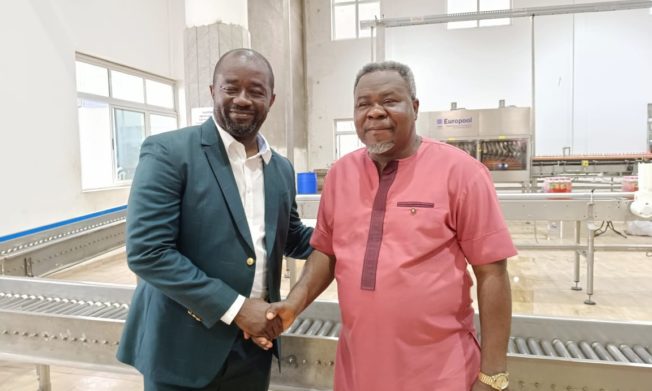 President Simeon-Okraku confers with hierarchy of Angel group of companies  in Kumasi