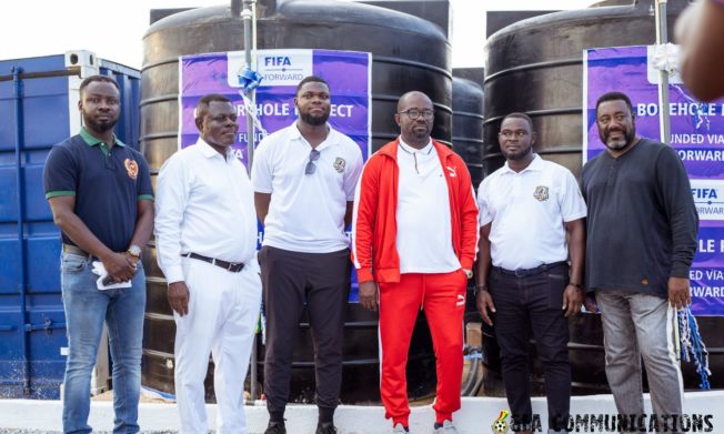 Abrankese borehole project fully commissioned by President Simeon-Okraku