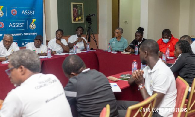 GFA and UEFA Assist organise Elite Technical Development course in Accra