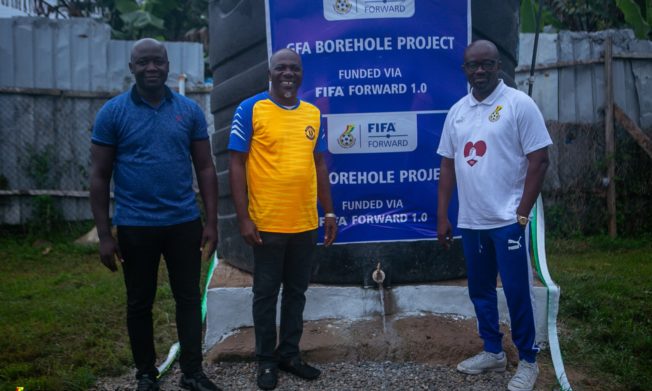 Daboase borehole project officially commissioned by President Simeon-Okraku