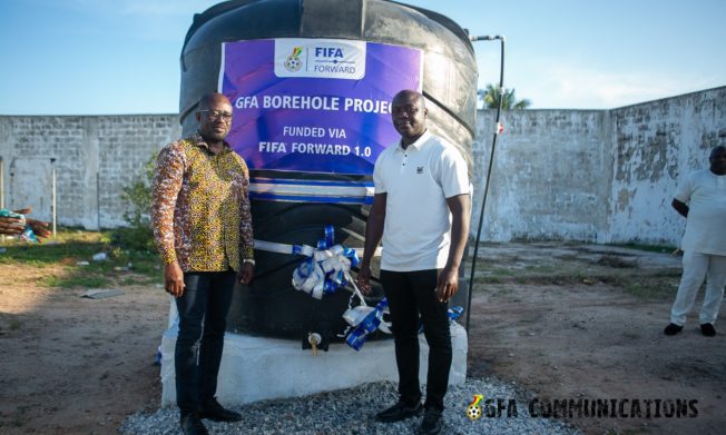 Sekondi Gyandu Park borehole project officially commissioned by President Simeon-Okraku