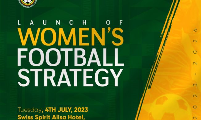 Women's Football Strategy launch July 4