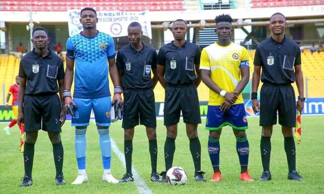 Match Officials for Ghana Premier League Matchweek 13