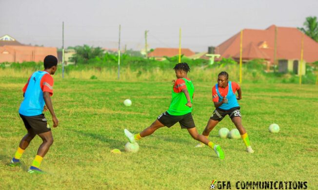 Black Princesses train in Kumasi in readiness for World Cup qualifier against Senegal